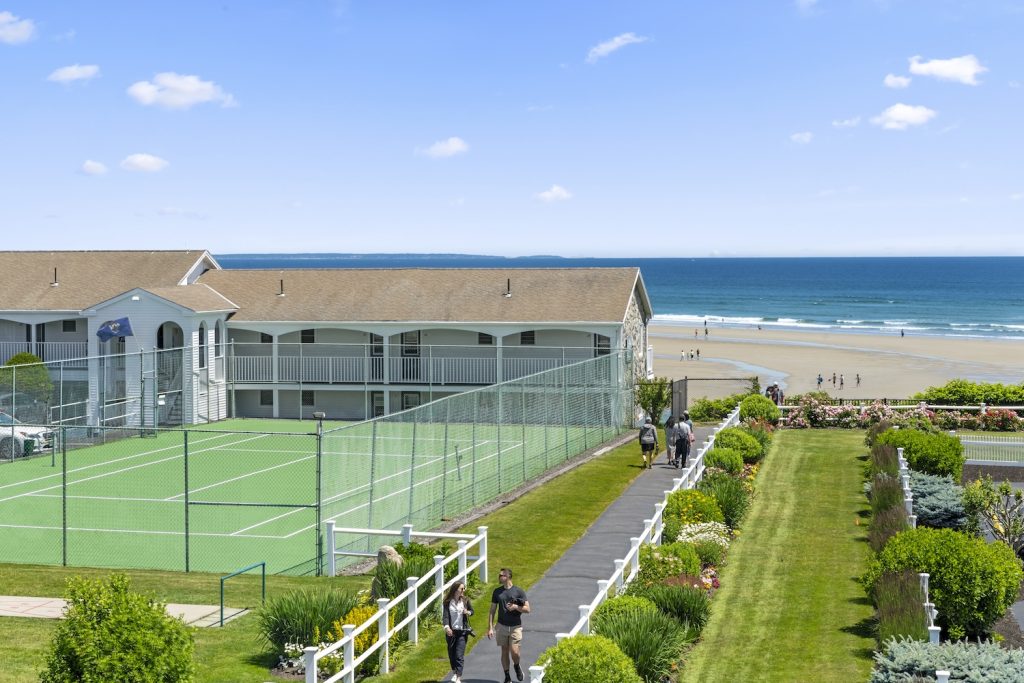 aerial photo the sparhawk grounds marginal way